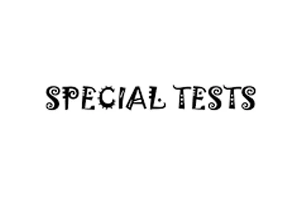 All Special Tests